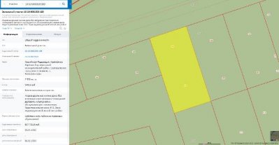 Право заключения договора аренды земельного участка из земель населенных пунктов, имеющего кадастровый номер 10:10:0081503:189